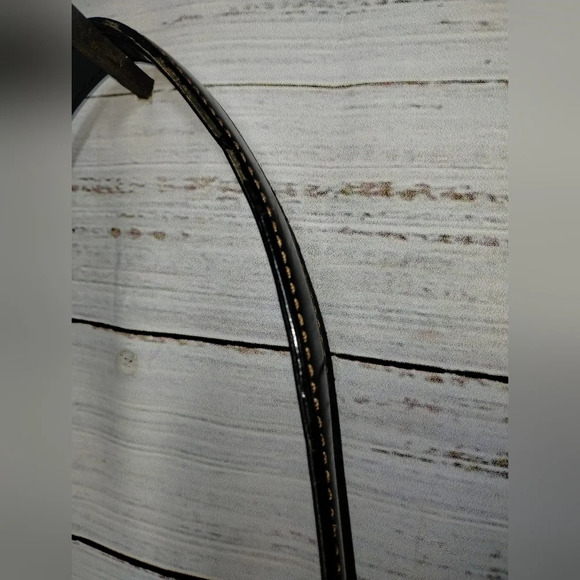 DKNY Shoulder Handbag In Patent Black Prom Dance Eveninf Y2K - Picture 5 of 8